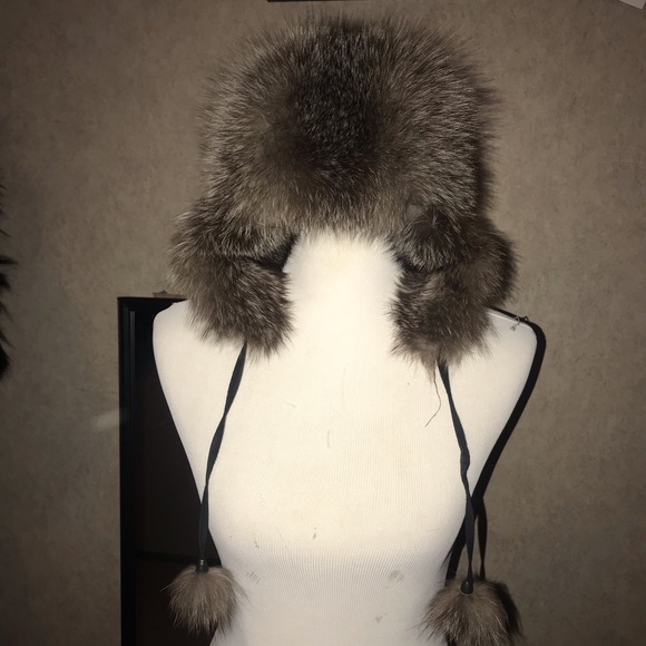 SOLD fox trapper Russian hat - Picture 1 of 5